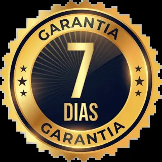 Sello dorado de garantía de 7 días